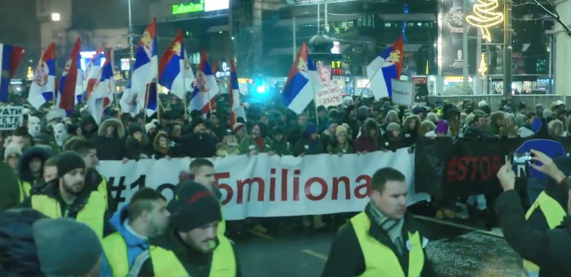 Protesta në Beograd kundër Vuçiç, kërkohet liri e mediave