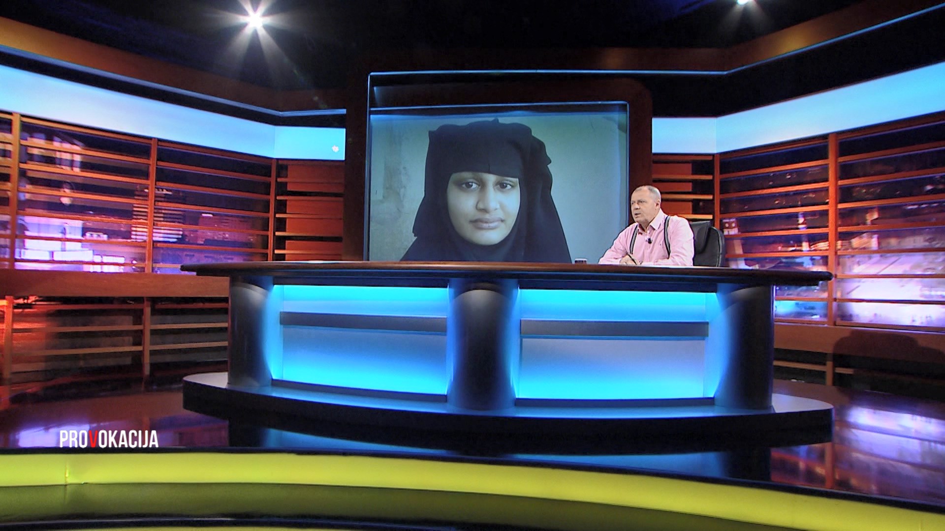 Myslimania ekstremiste Shamima Begum në Provokacija