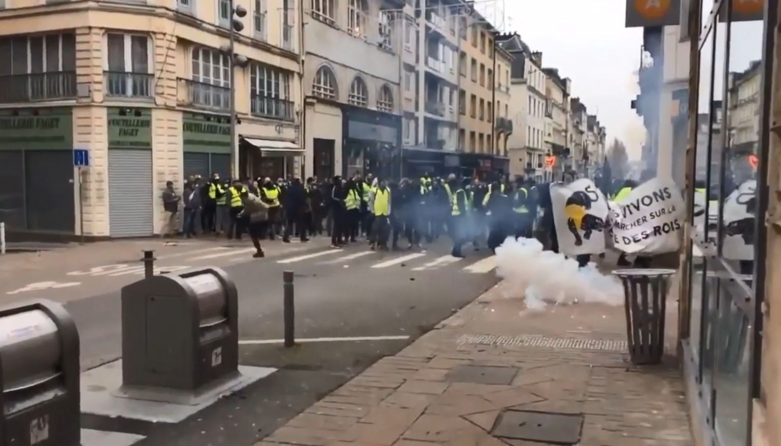 E shtuna e 18 e protestave të jelekëve të verdhë në Francë