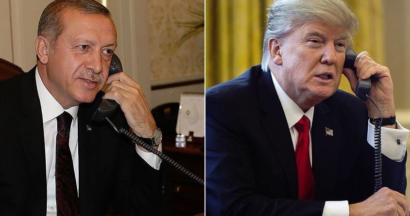 Trump dhe Erdogan zhvillojnë bisedë telefonike