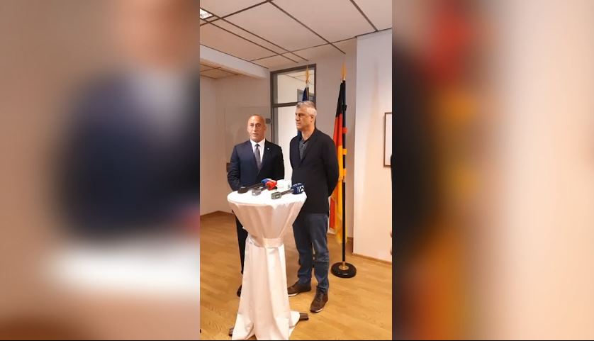 Presidenti i Kosovës Thaçi në Berlin: Nuk ka dialog pa SHBA