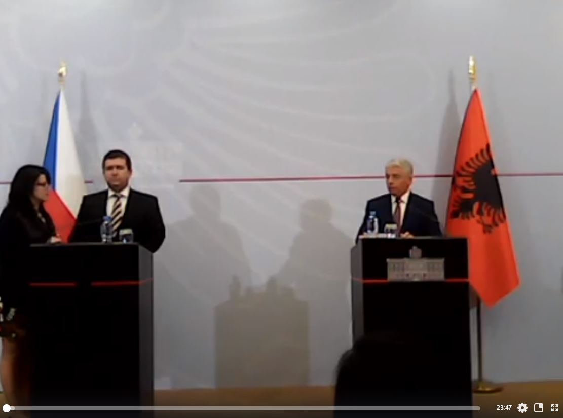 Ministri i Brendshëm Çek: “Mbështesim integrimin e Shqipërisë në BE”