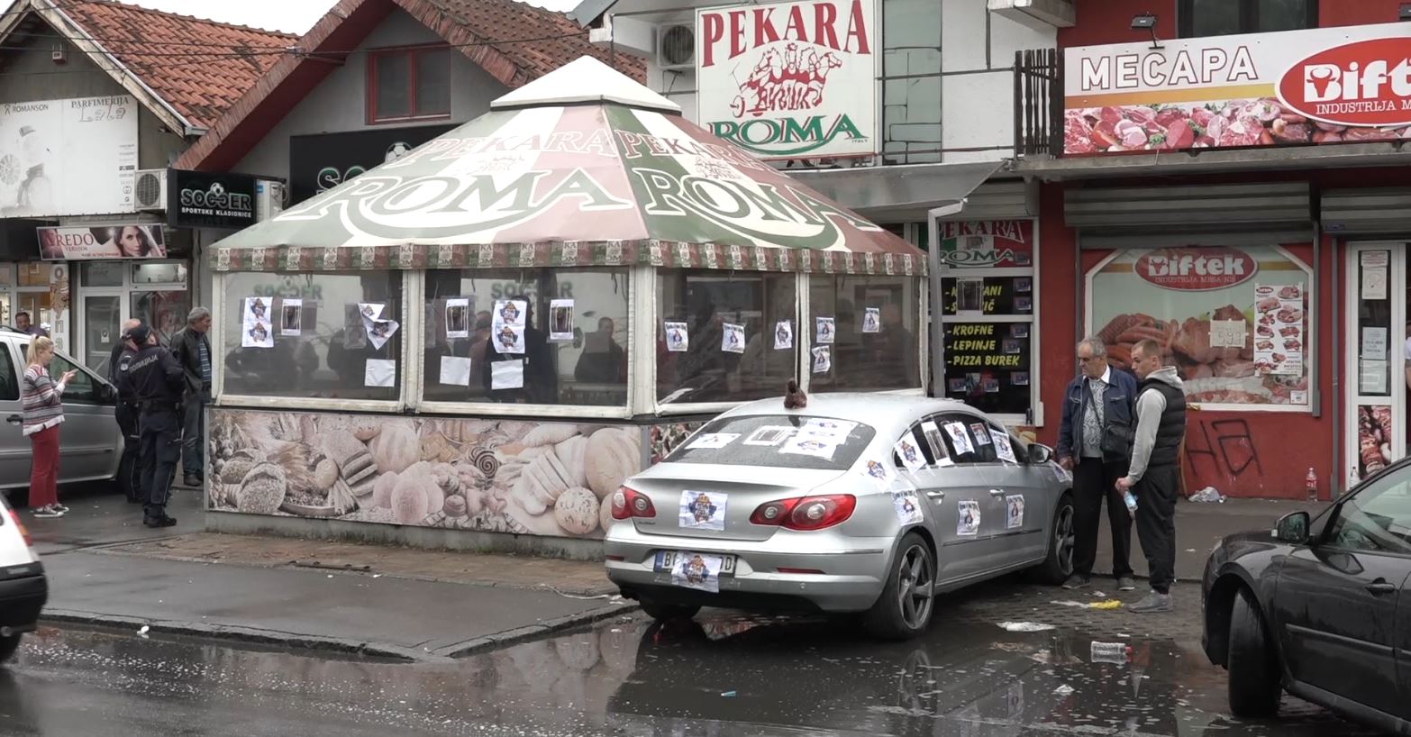 Serbët në ndihmë të bukëpjekësit nga Kosova