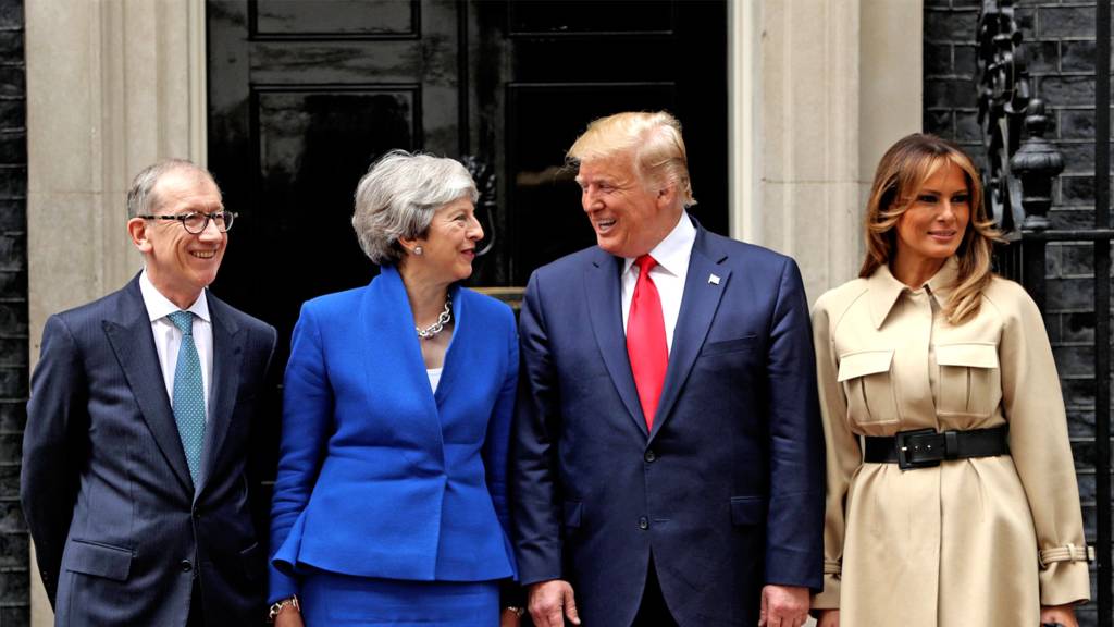 Trump në Britani, vlerëson figurën e May