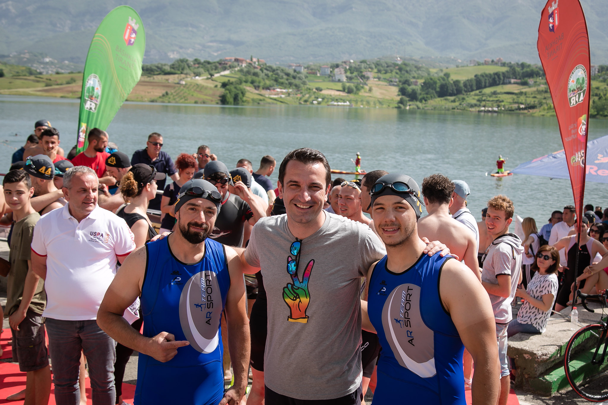 Liqeni i Farkës destinacion sportiv, zhvillohet gara “Tirana Triathlon”