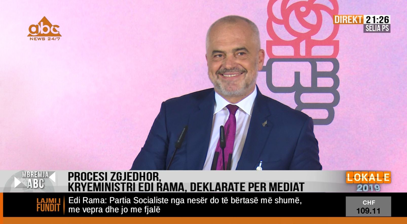 Rama: Falenderoj familjen dhe progresistët në përpjekjen time kokëforte