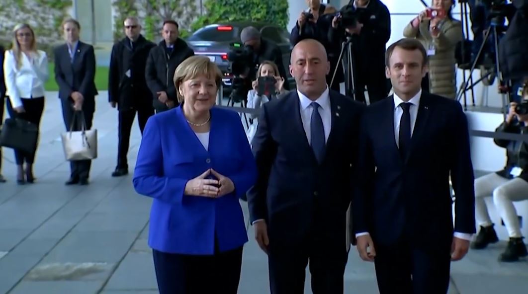 Ramush Haradinaj në takim me Angela Merkel