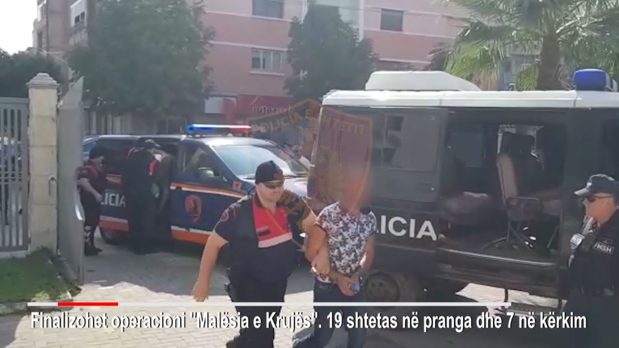 “Malësia e Krujës”, 19 persona në pranga për kultivim droge