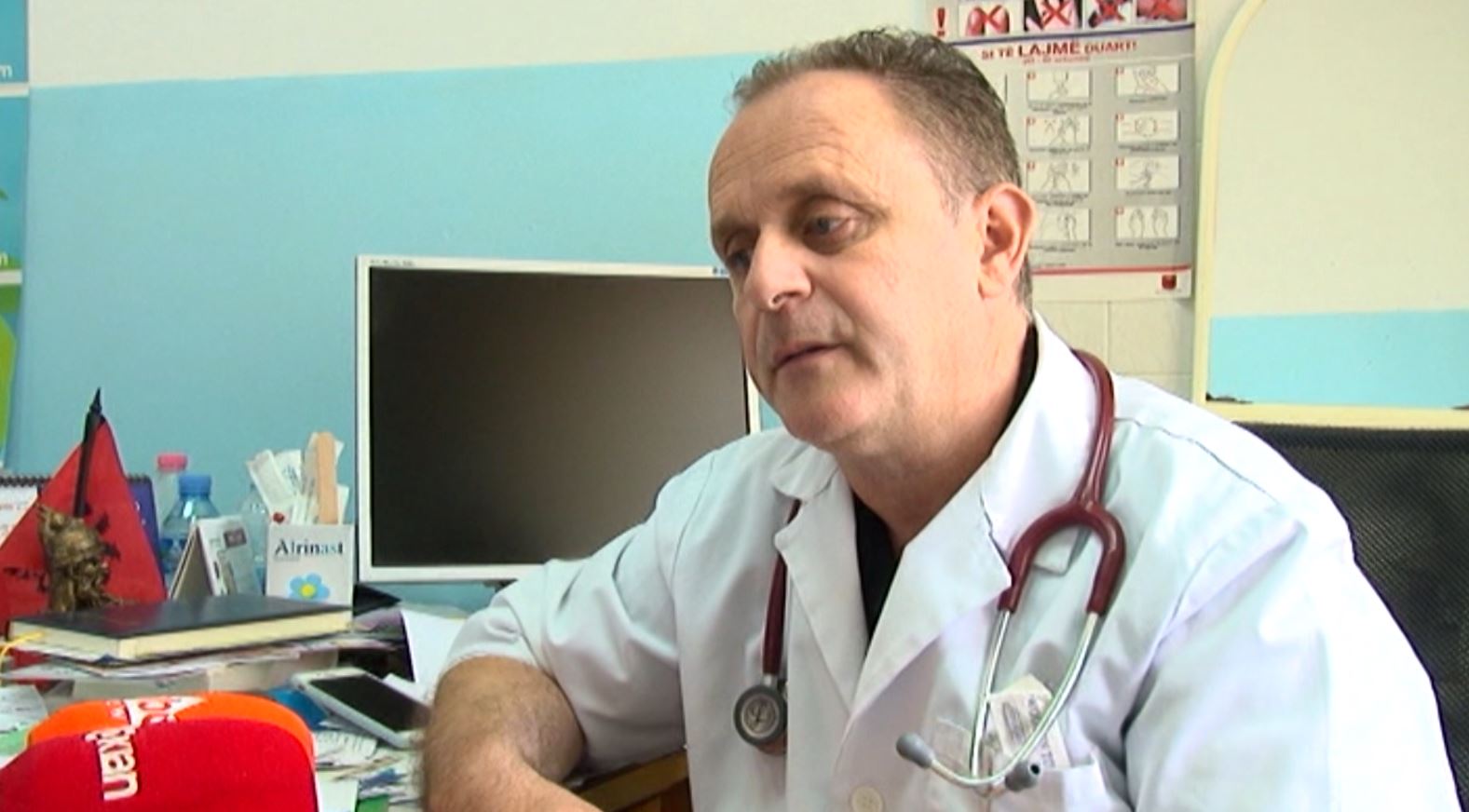 Virozat e stinës, 100 vizita në ditë në spitalin e Lezhës