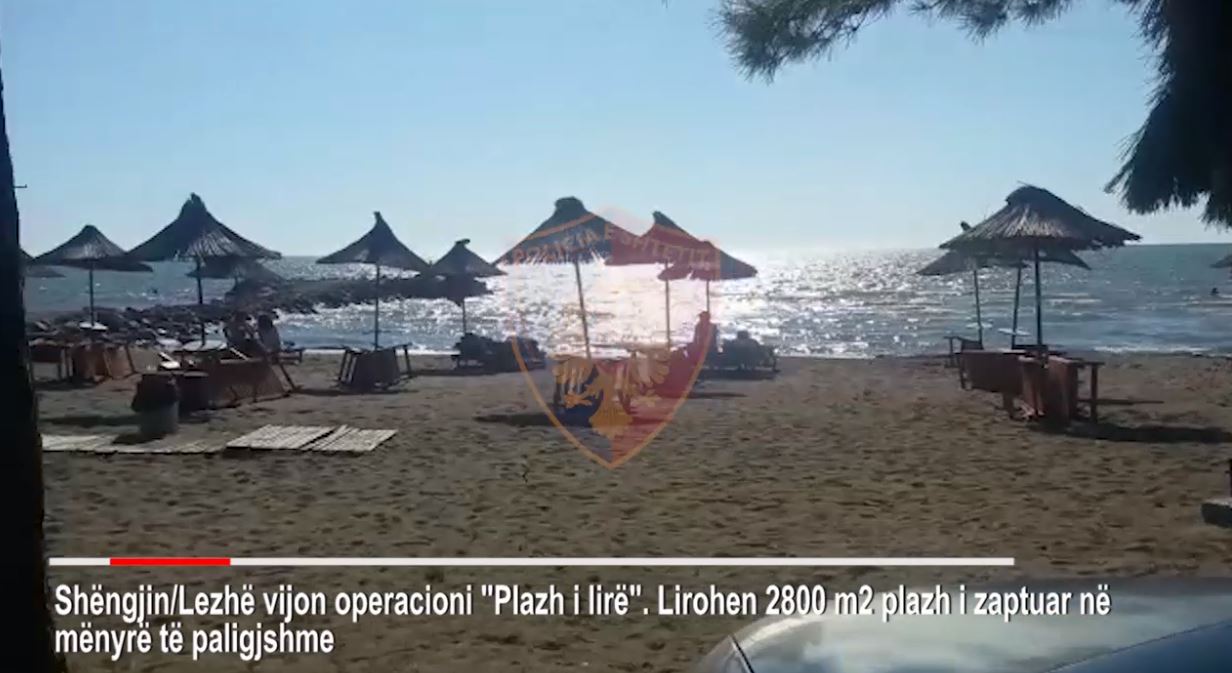 “Plazh i lirë”, aksion në Kune të Shëngjinit