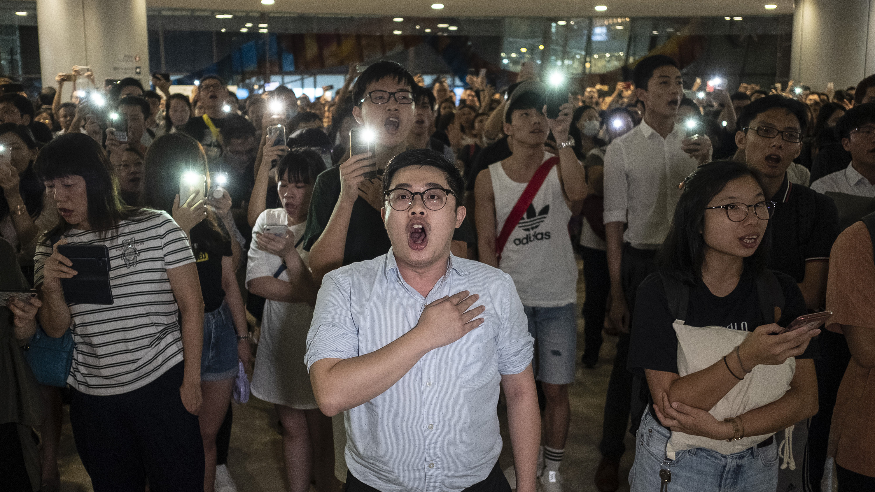 Protesta dhe arrestime në Hong Kong