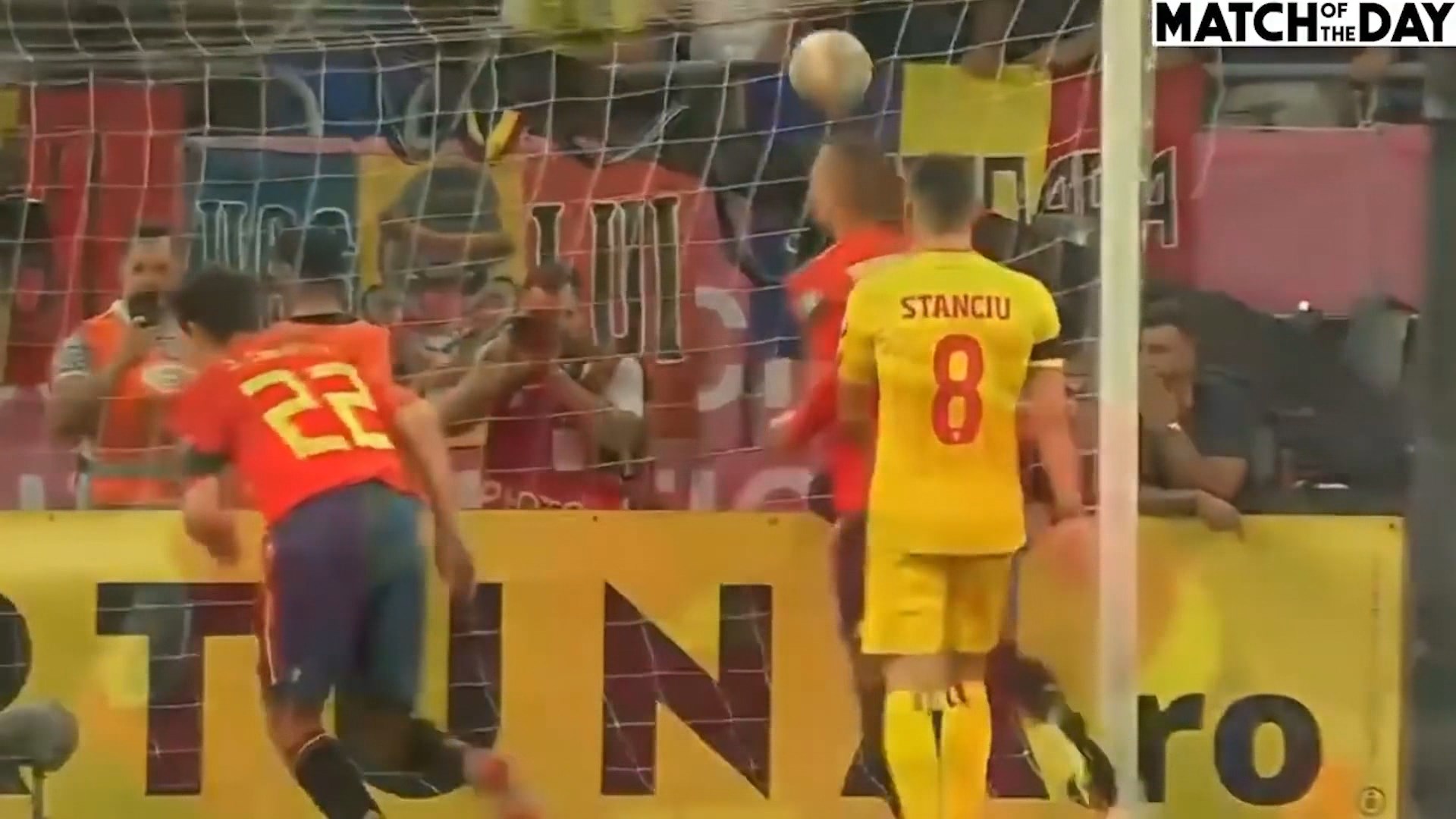 Spanja fitoi me rezultatin 2-1 në transfertën e Rumanisë