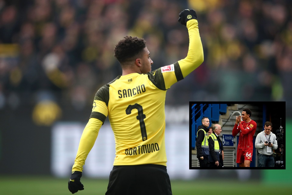 Sancho te Liverpool? Festimi i Arnold i ngatërron të gjithë