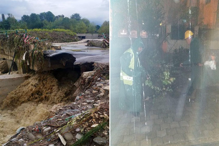 Stuhia në Tiranë, 115 ml shi gjatë natës