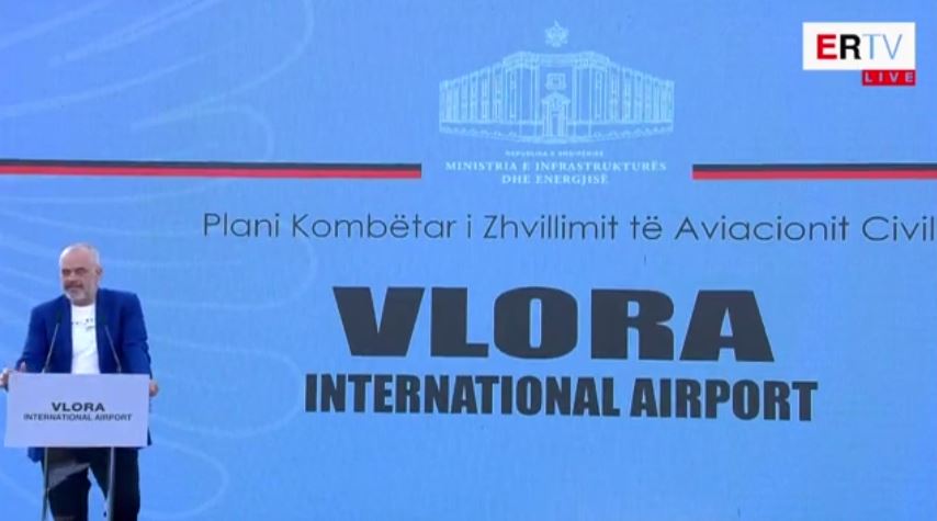 Prezantohet projekti i qeverisë për aeroportin e Vlorës