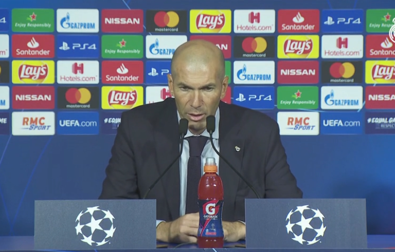 Statistika skandaloze, Zidane: E çuditshme, nuk kryqëzoj asnjë!