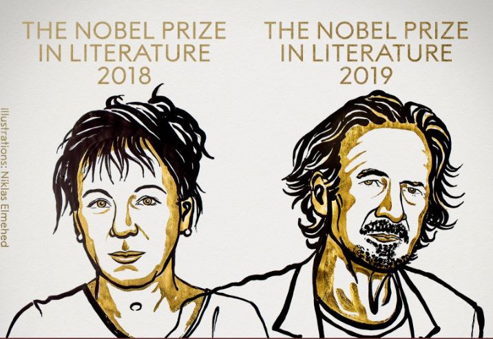 Çmimet Nobel për Letërsi i fitojnë Olga Tokarczuk dhe Peter Handke