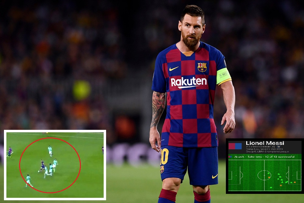 VIDEO | Messi nuk shënoi ndaj Interit, por statistikat e tij janë të frikshme