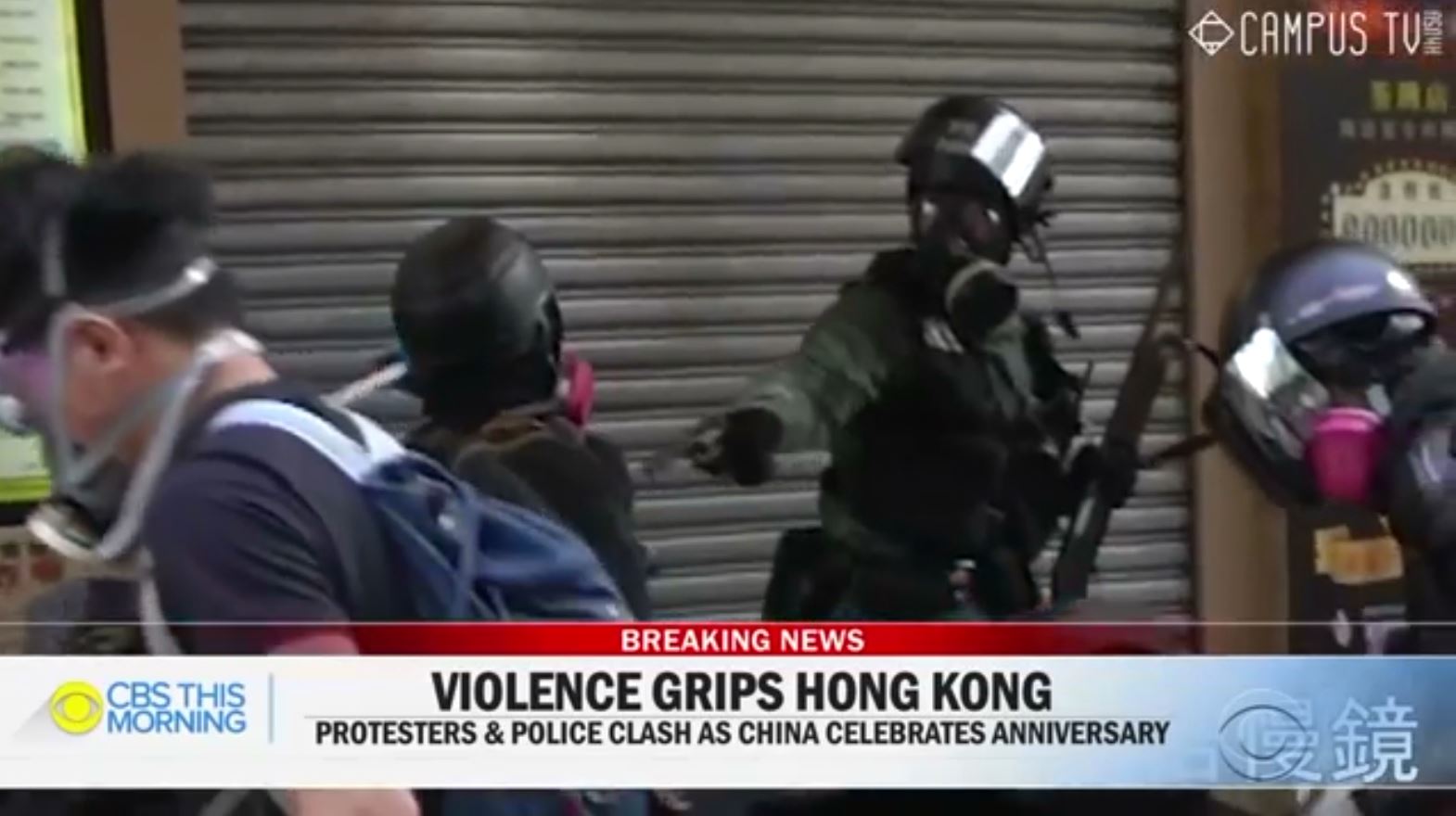 Hong Kong, policia përdor armë zjarri kundër protestuesve