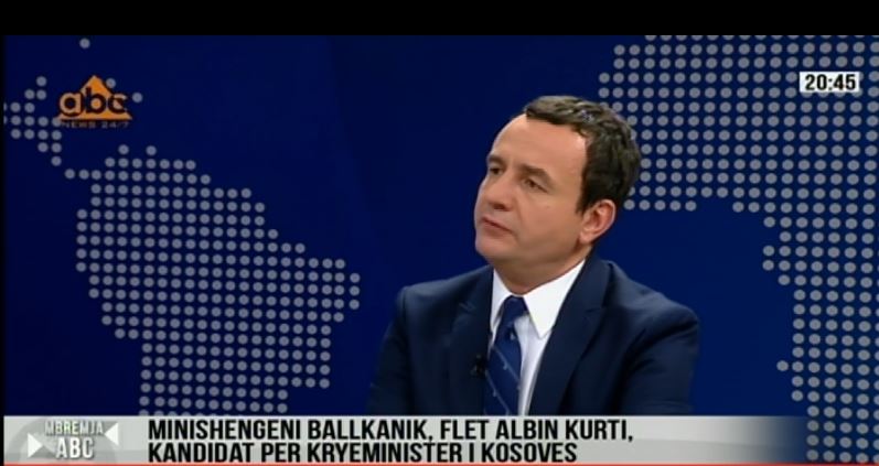 Mini shengeni ballkanik, Kurti: Kosova dhe Shqipëria duhet të bëhen si dy Gjermanitë