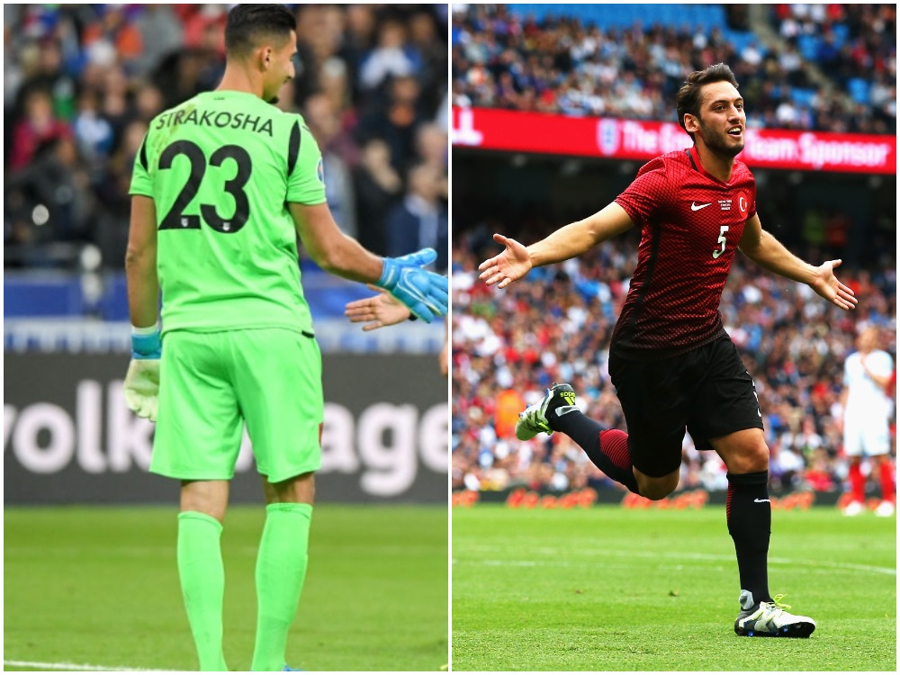 Yjet në Turqi-Shqipëri! Strakosha në krye, Calhanoglu në podium