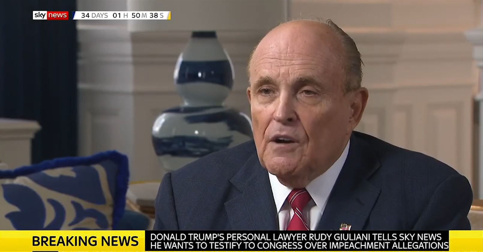 Nën hetim Giuliani, Donald Trump: Nuk e di nëse është ende avokati im