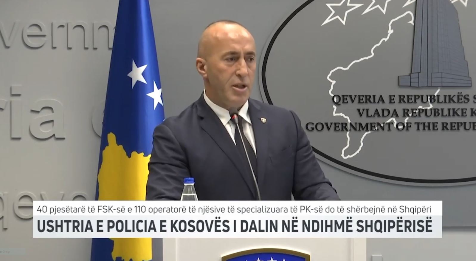 Mijëra persona ikin nga zonat e prekura dhe strehohen në Kosovë