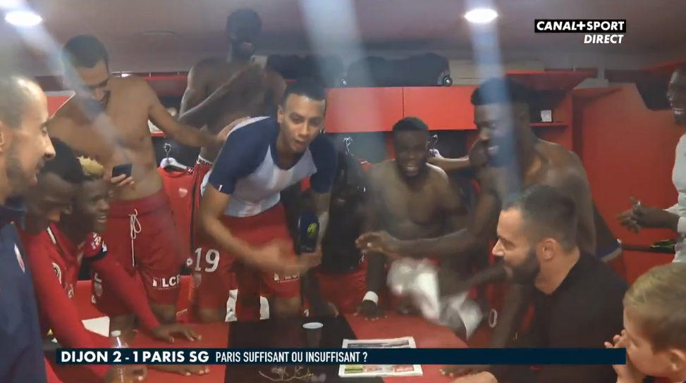 VIDEO | Mposhtën PSG-në, festa e Dijon është e çmendur!