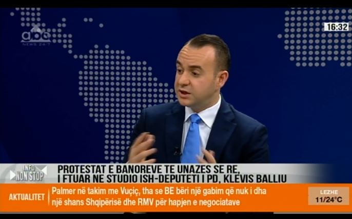 Protesta e Unazës, Balliu: Rama ka ndaluar deputetët e PS të takojnë banorët