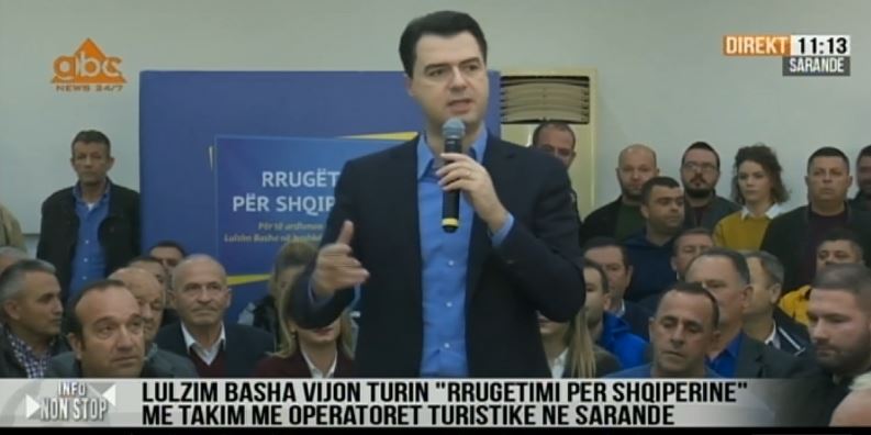 “Rrugëtimi për Shqipërinë”, Basha: Vendi i tretë me i korruptuar në botë