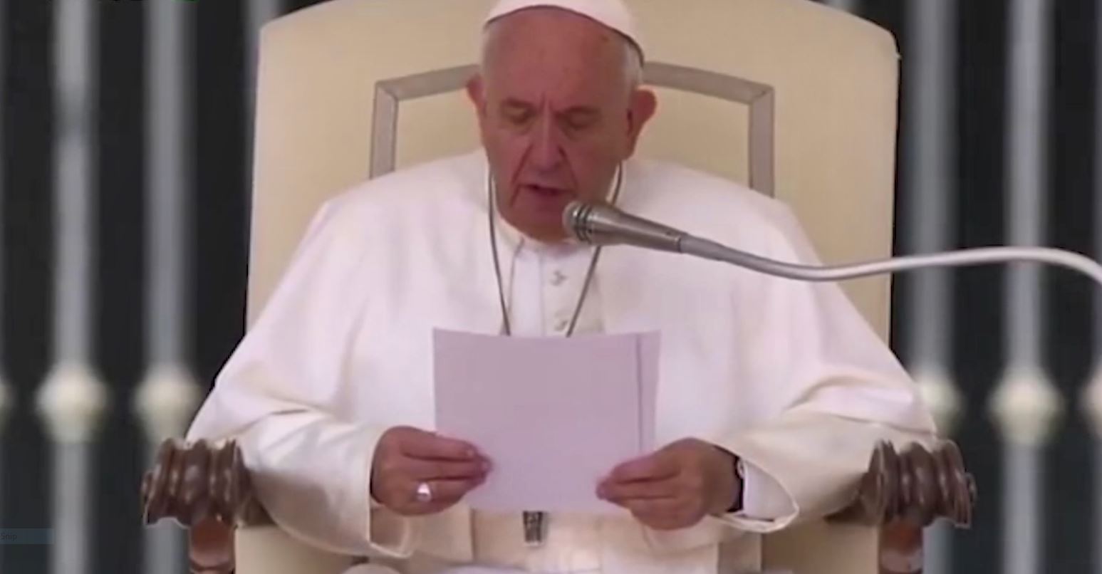 Pope Francis says he is close to the beloved Albanian people, praying for the victims and their families