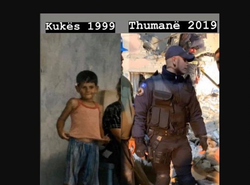 Historia përsëritet pas 20 vitesh për policin kosovar: Dikur erdhi si fëmijë refugjat dhe tani për të shpëtuar jetë