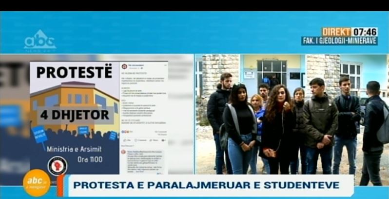 Studentët flasin për protestën e paralajmëruar më 4 dhjetor: Ka presion nga qeveria