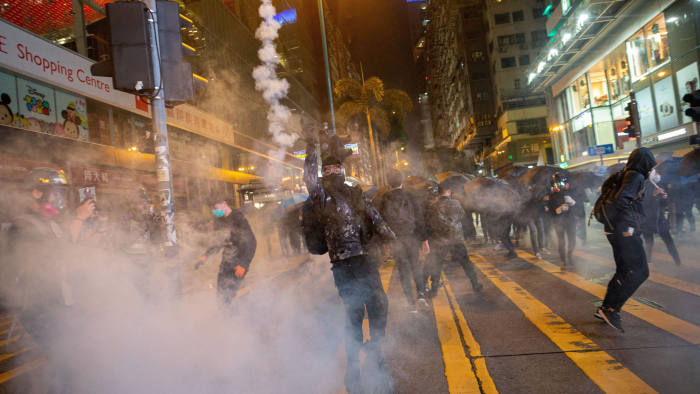 Gjatë protestave për Krishtlindje arrestohen 336 persona në Hong Kong