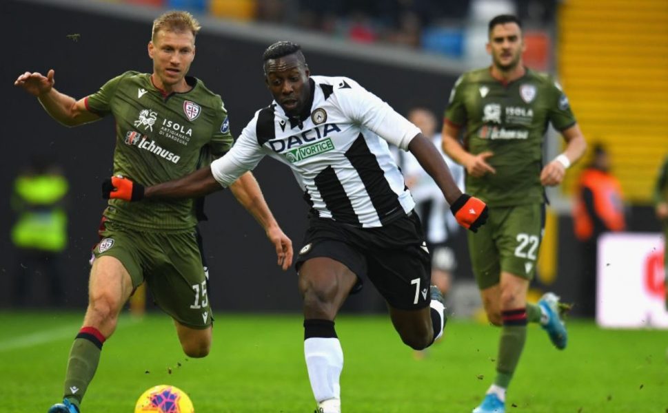 Ndalet surpriza Cagliari, Udinese merr tri pikë jetike