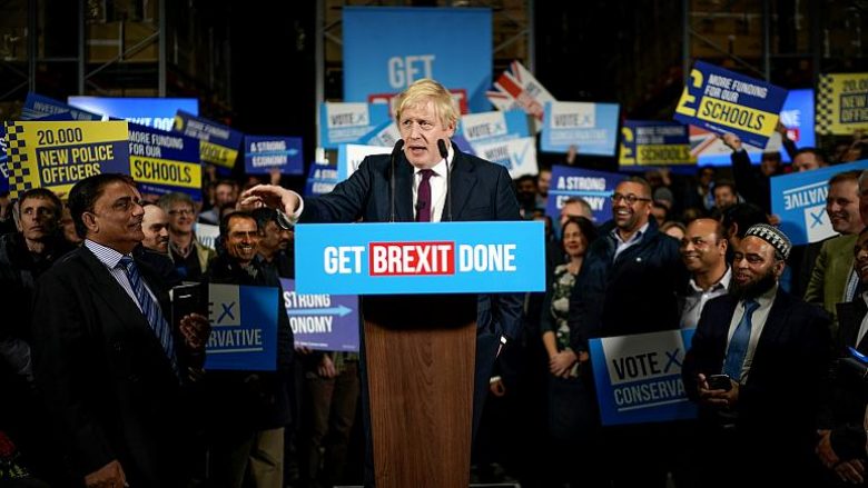 Zgjedhjet parlamentare në Britani: Boris Johnson në pushtet me shumicë votash