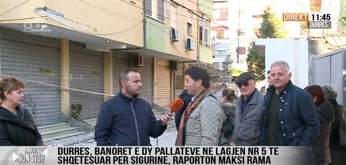 Dy pallate 13 katësh dëme serioze, banorët: Jemi 57 familje në rrugë, askush nuk ka ardhur