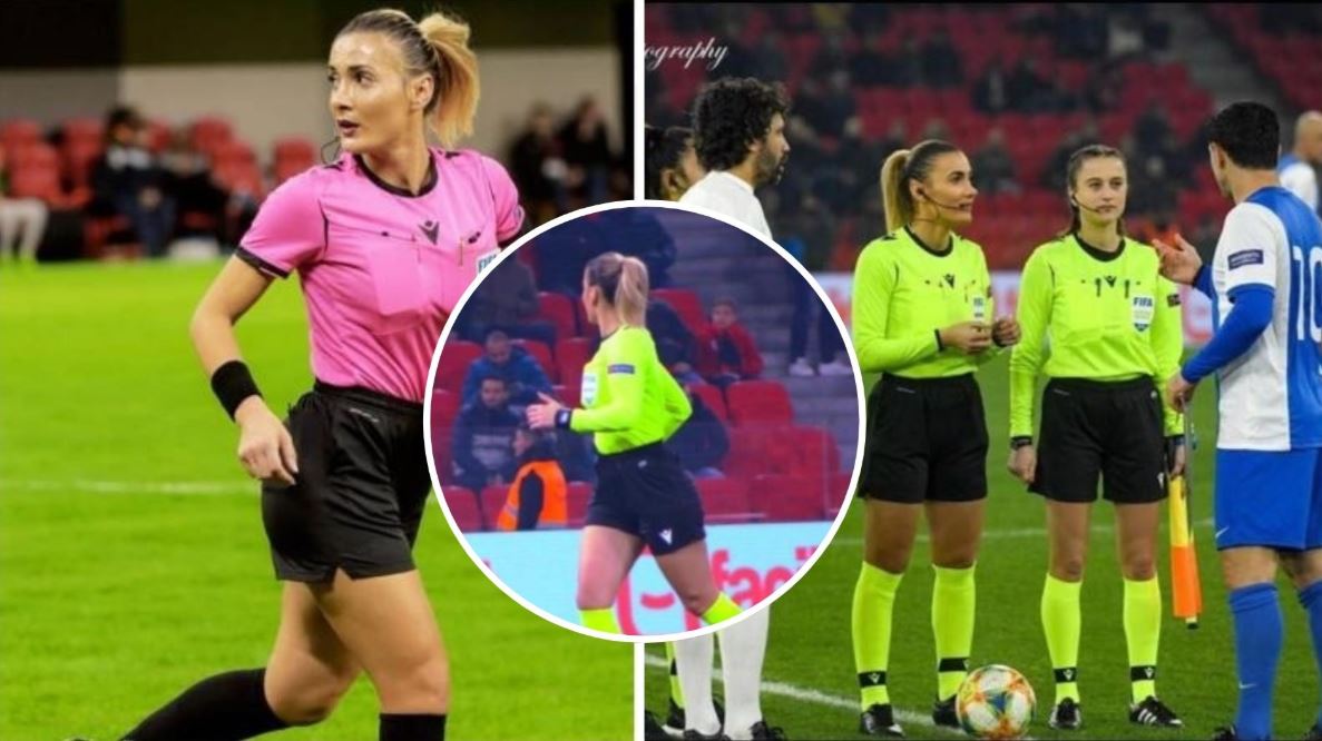 Pasioni për arbitrimin dhe ngacmimet nga futbollistët, rrëfehet Emanuela Rusta