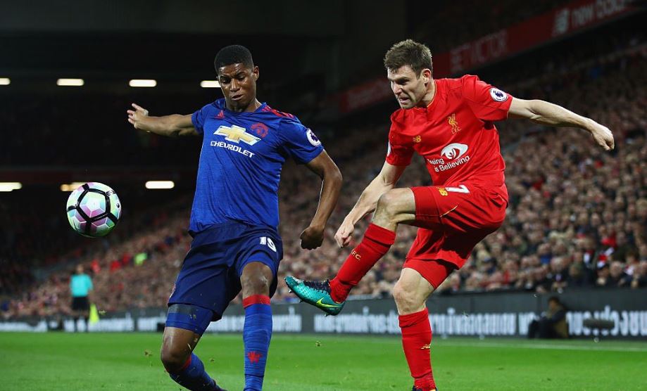 Derbi i madh anglez, formacionet zyrtare të Liverpool-United