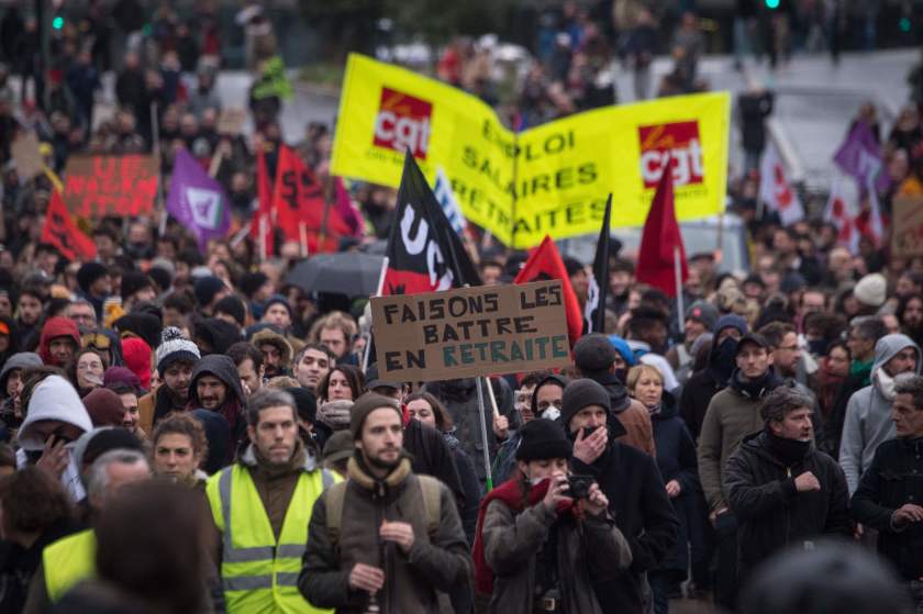 Protesta për pensionet, thyhet rekordi në Francë