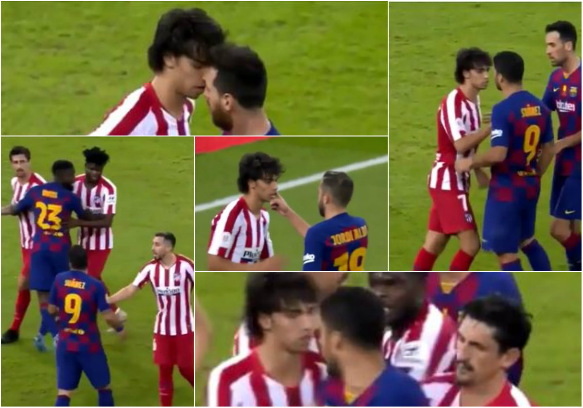 VIDEO | Joao Felix kundër të gjithëve, kapet edhe me Messin