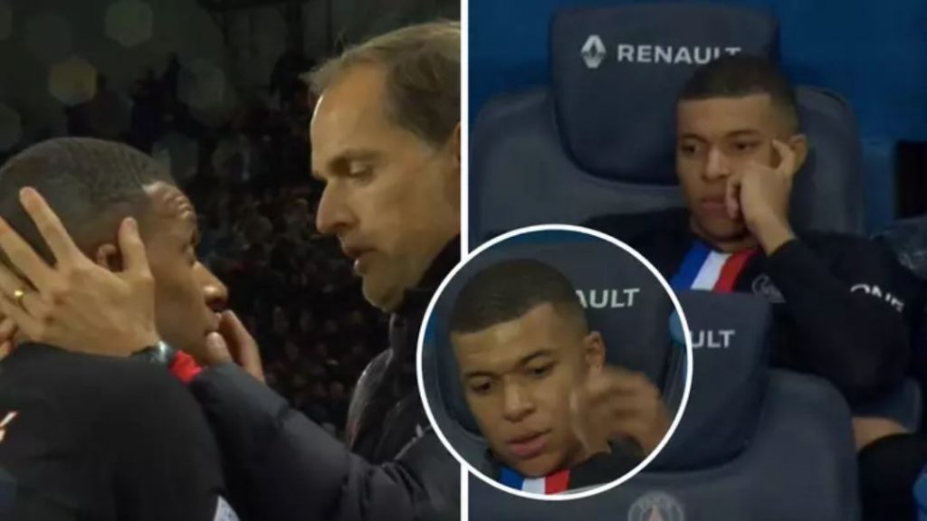 U zëvendësua sërish, Mbappe nuk është aspak i lumtur me trajnerin Tuchel