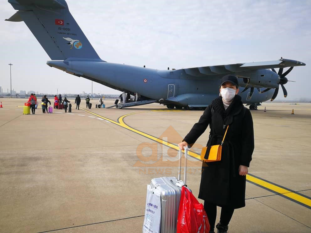 Mbeti e izoluar në epiqendrën e koronavirusit, evakuohet nga Wuhan studentja shqiptare