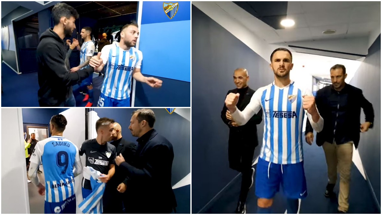 VIDEO | Fitorja ndaj Racing, Bare dhe Sadiku festojnë te Malaga