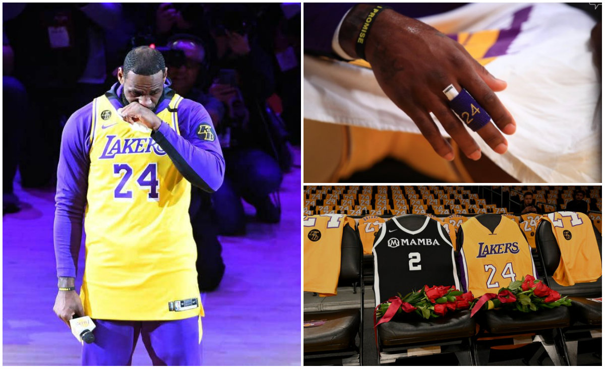LA Lakers i jep lamtumirën Kobe Bryant