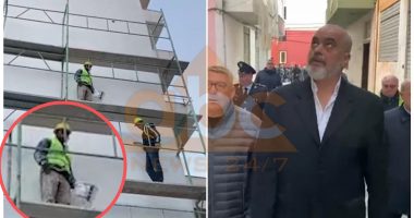 Siguria në punë “shkelet” edhe në sy të Kryeministrit apo “luhet” diçka tjetër? Çfarë i thanë banorët Ramës gjatë inspektimit në Durrës