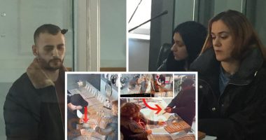 FOTO/ Grabitësi serial Astrit Thaçi, në gjykatë me të dashurën: Fjalët e para për krimet