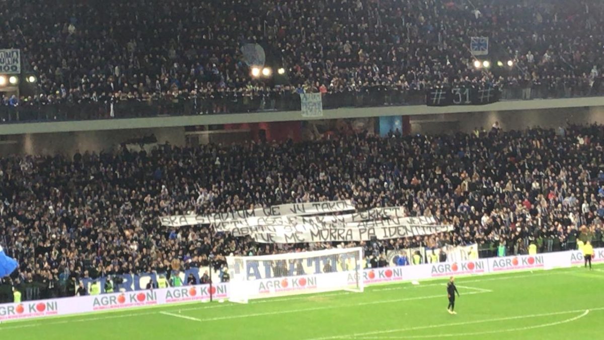 “Ashtu si lindët, ashtu jeni”, Fanatics “thumbojnë” Guerrils në derbi