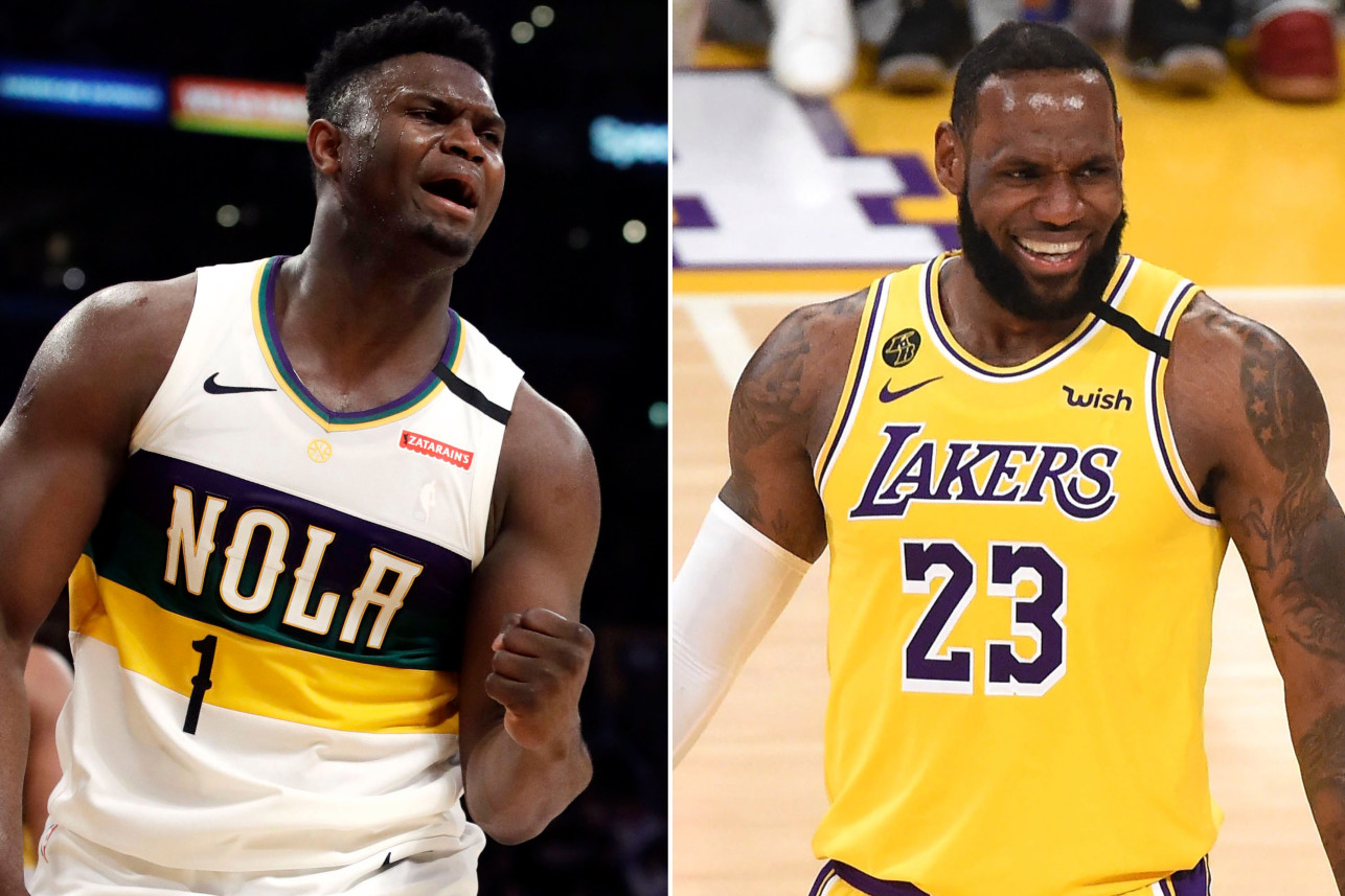 VIDEO/ LeBron i tregon Williamson kush është “Mbreti”, triumfojnë Lakers