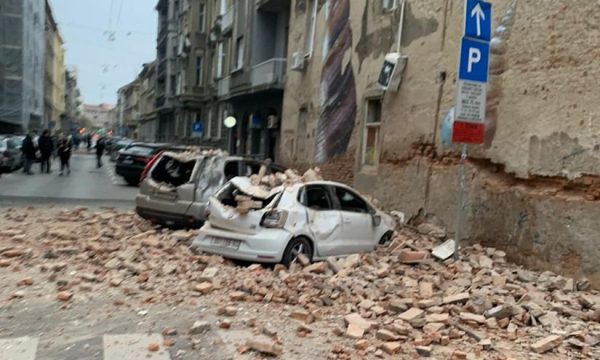 VIDEO/ Zagrebi goditet nga dy tërmete mëngjesin e sotëm